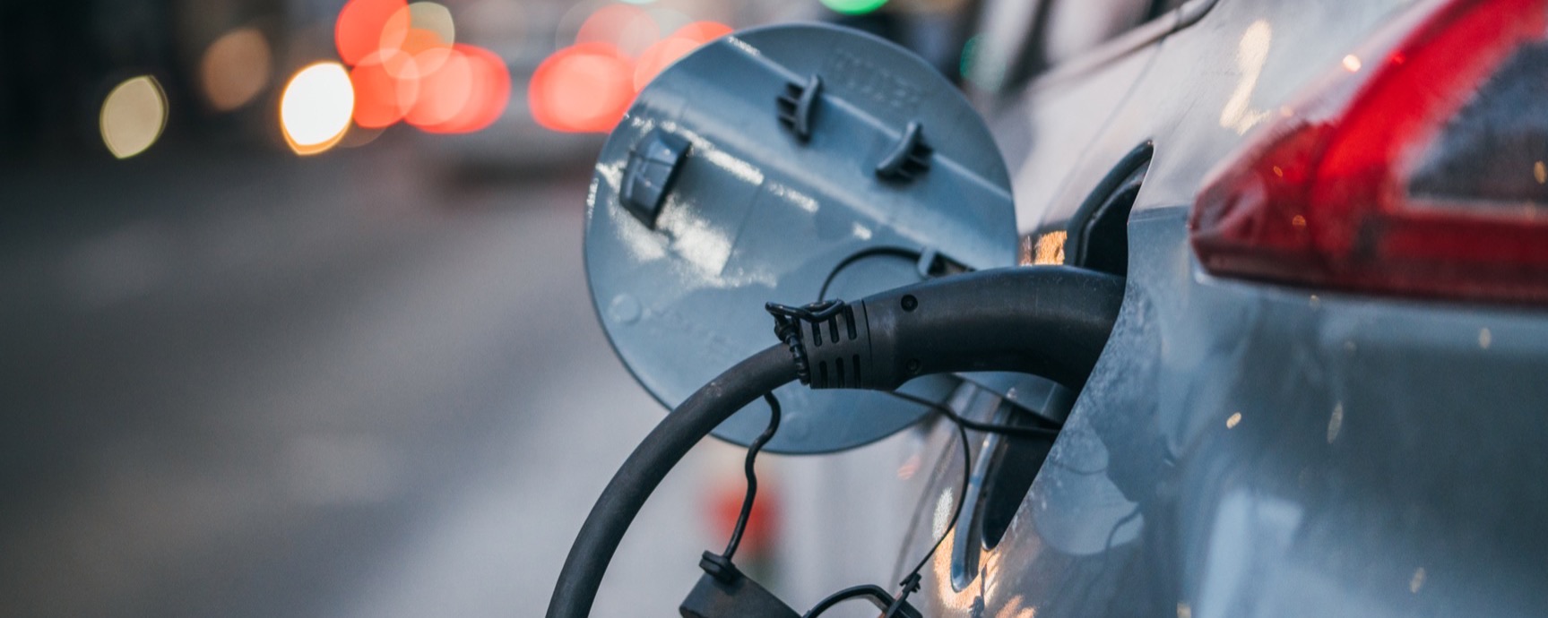 EV Charger Installation Christchurch - Type 2 charging cable plugged into an electric car